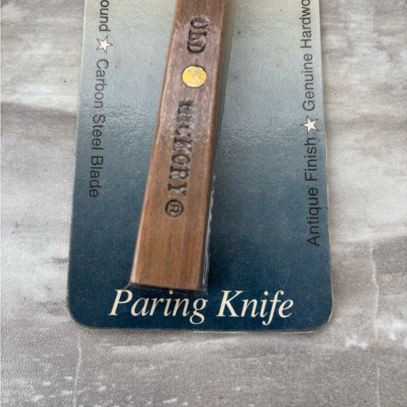 Old Hickory Paring Knife Ontario Knife Company High Carbon Cutlery Steel Wood - Picture 2 of 6